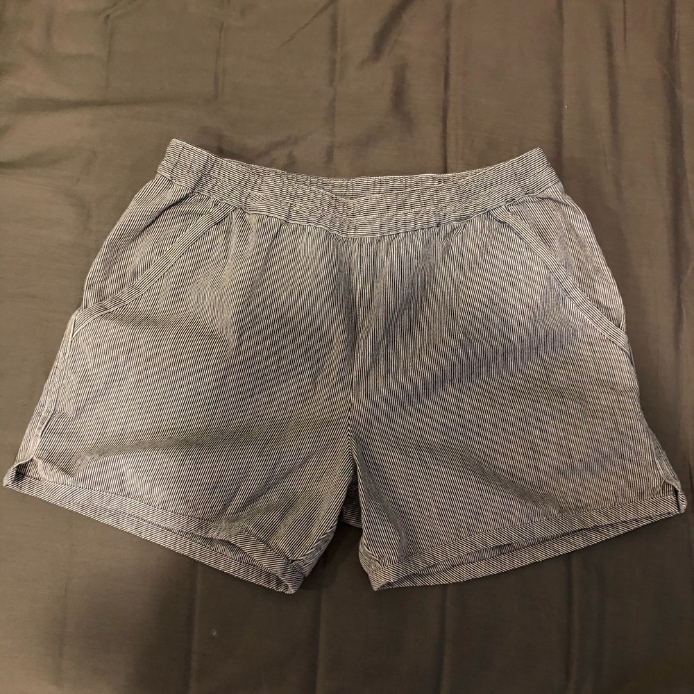 A.P.C. Pinstriped shorts